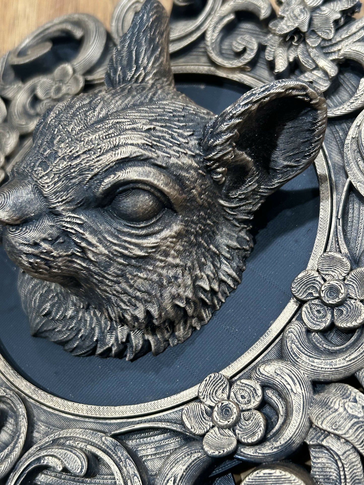Squirrel wall hanging