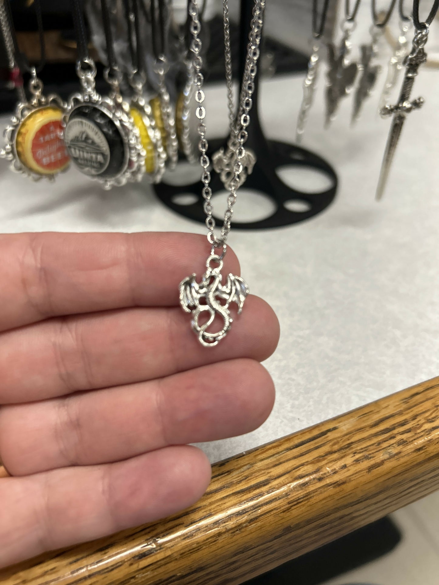 Delicate Dragon Pendant