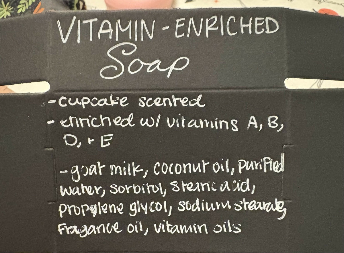 Moon Shaped Vitamin Enriched Soap