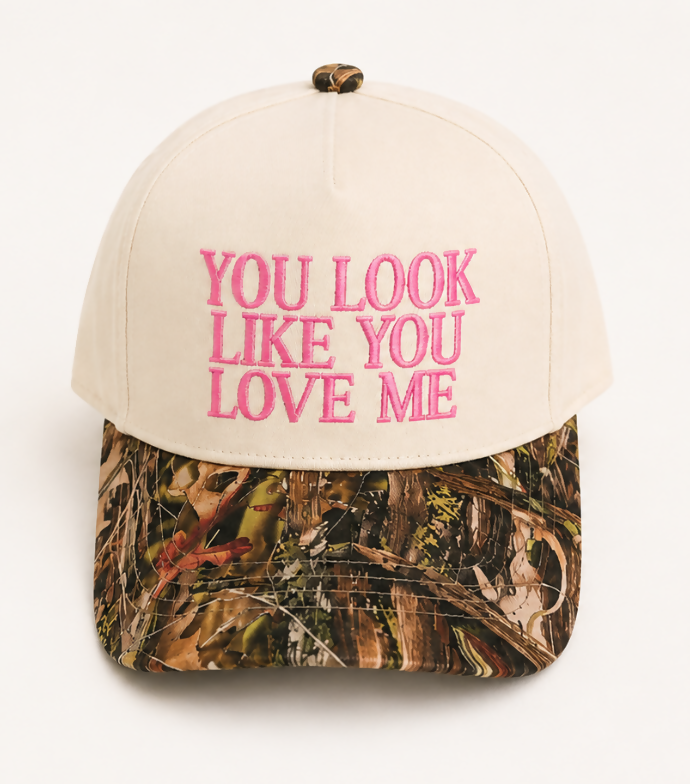 Me Embroidery Camo Trucker