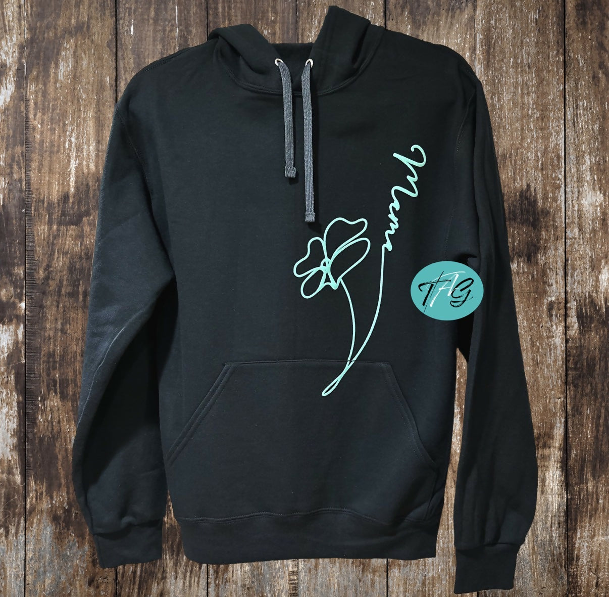 Mama Floral Hoodie