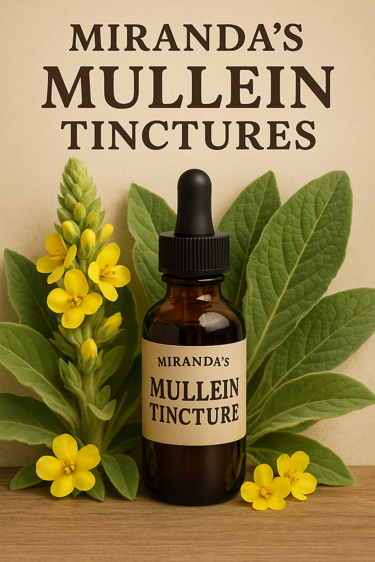 Mirandas Mullein Tinctures
