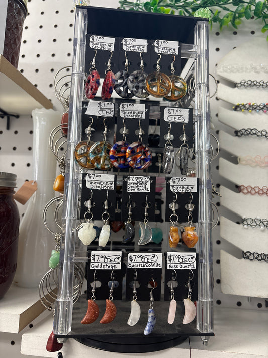 Assorted Glass Earrings