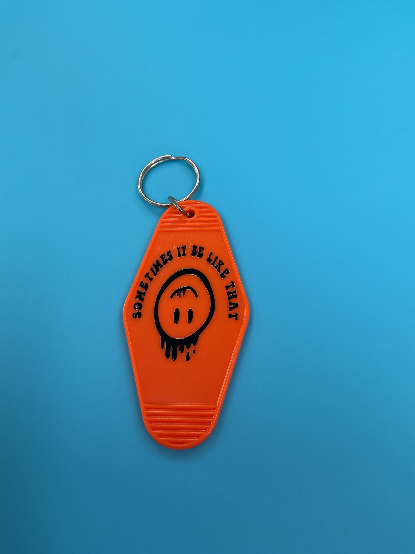 Motel keychain