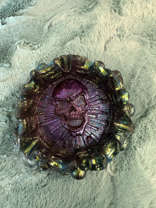 Skull ash tray
