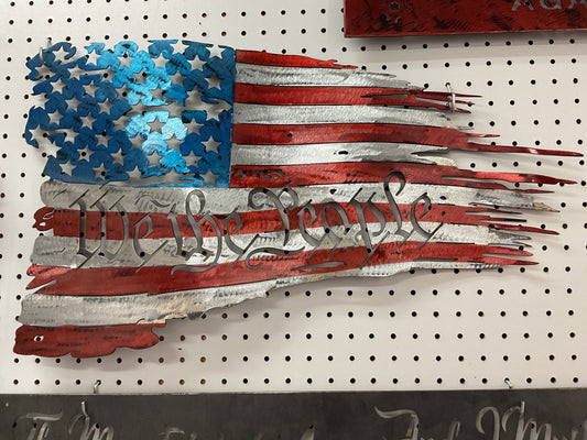 Tattered flag