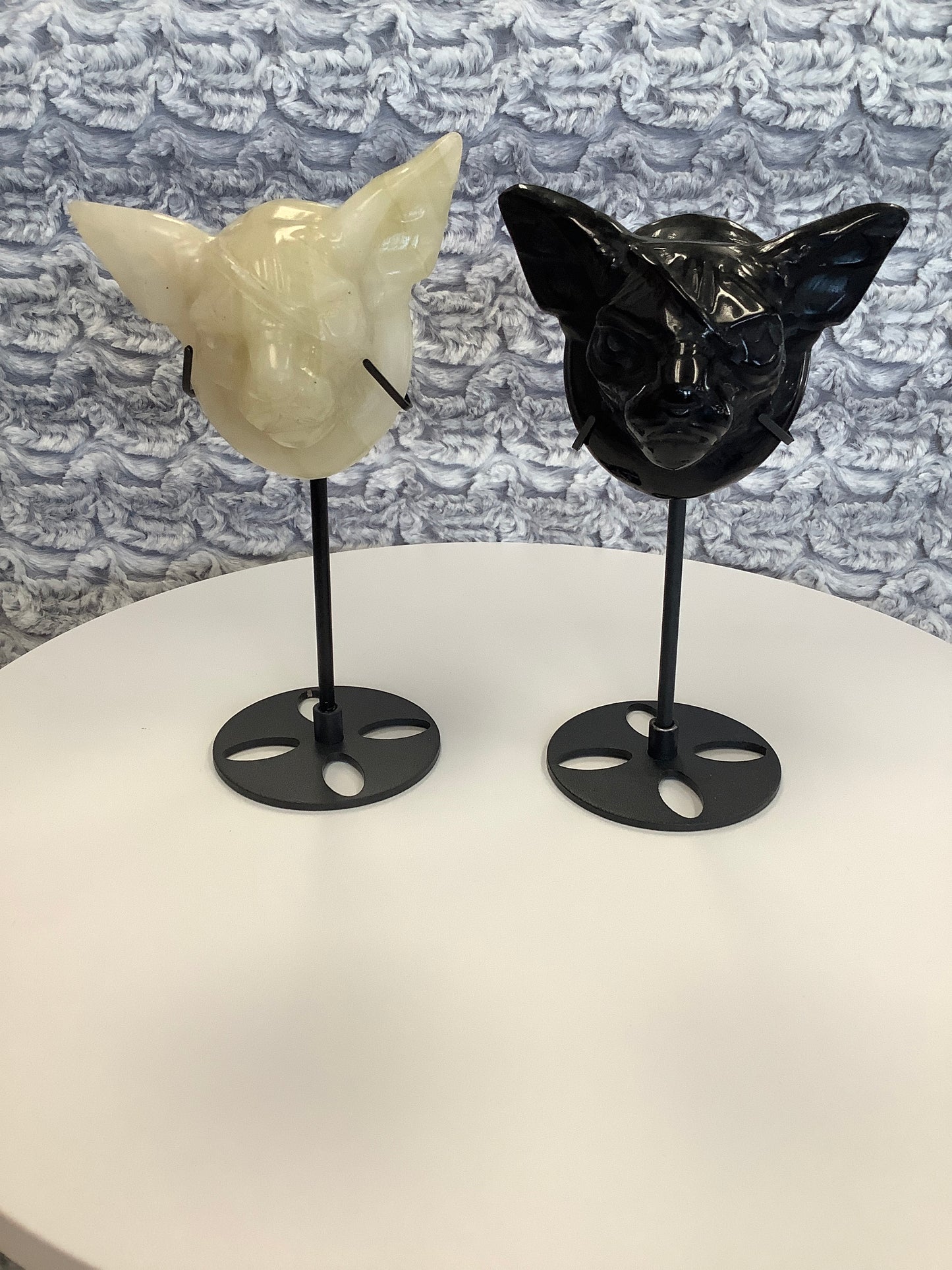 Crystal Sphinx Cat Head