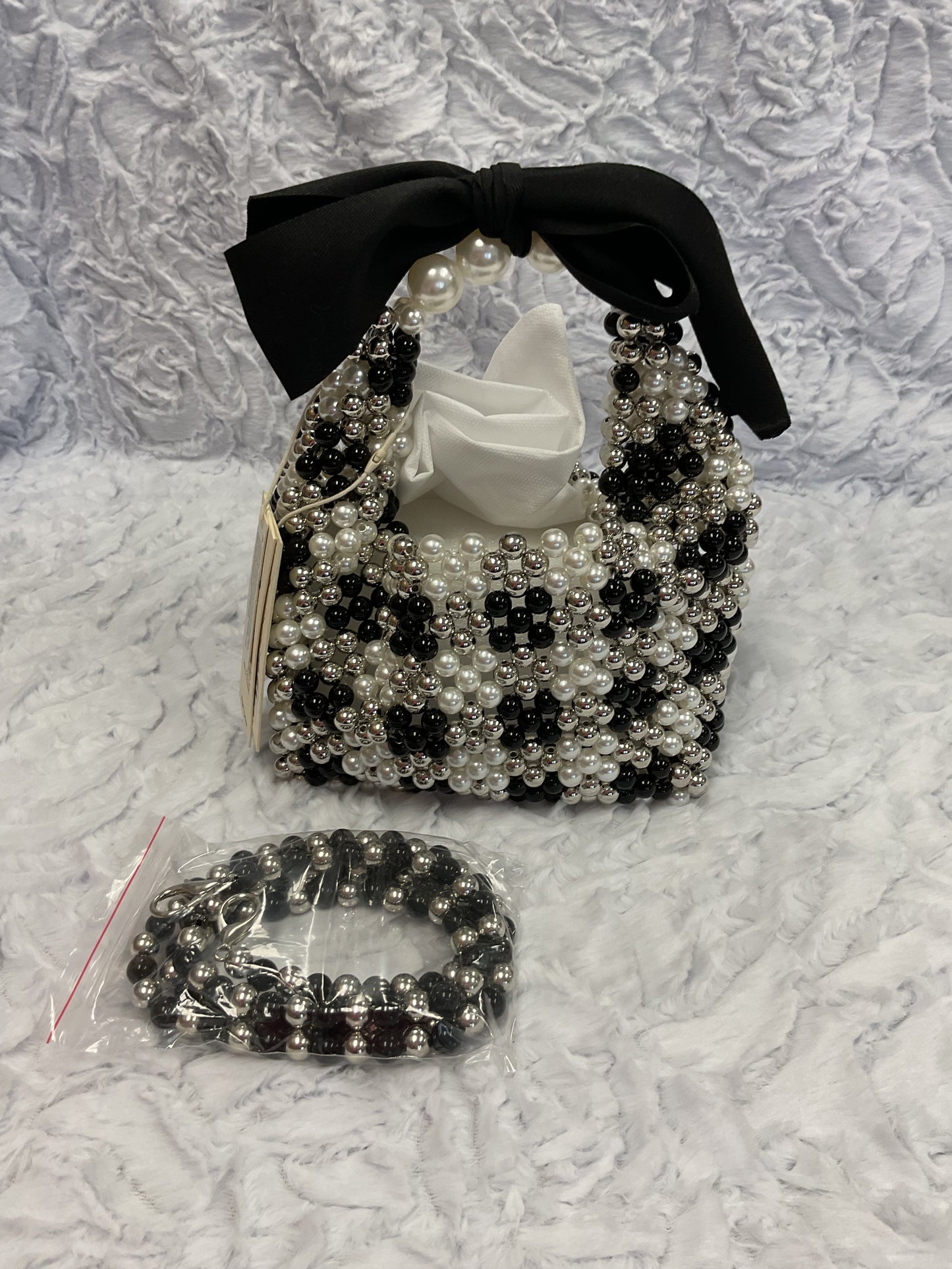 Kayla + Ava  Pearl Beaded Bag