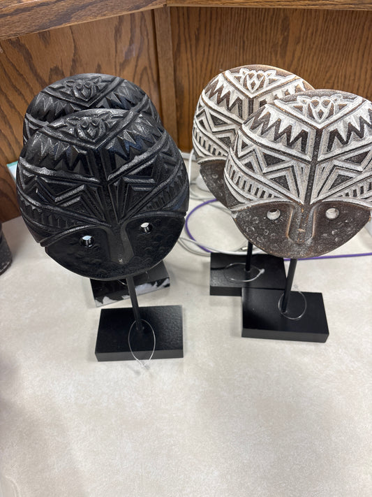 Tiki heads