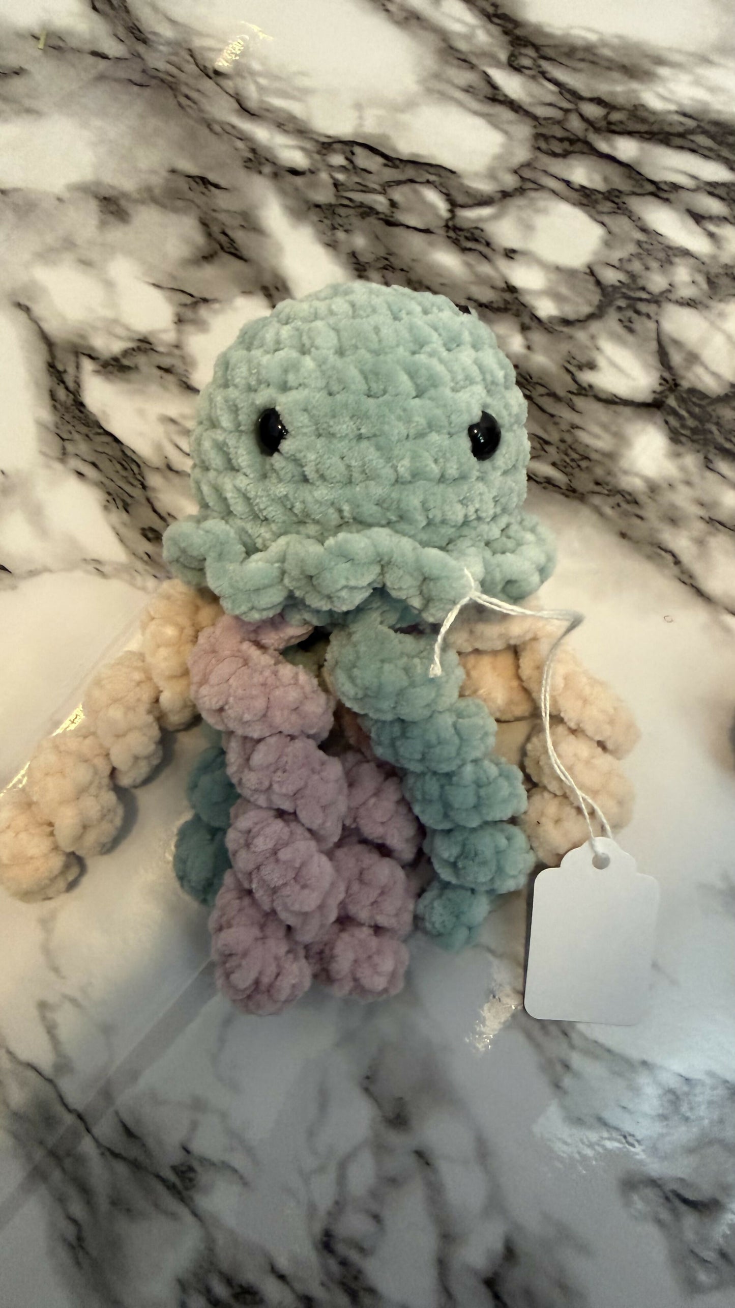 Crochet jelly fish