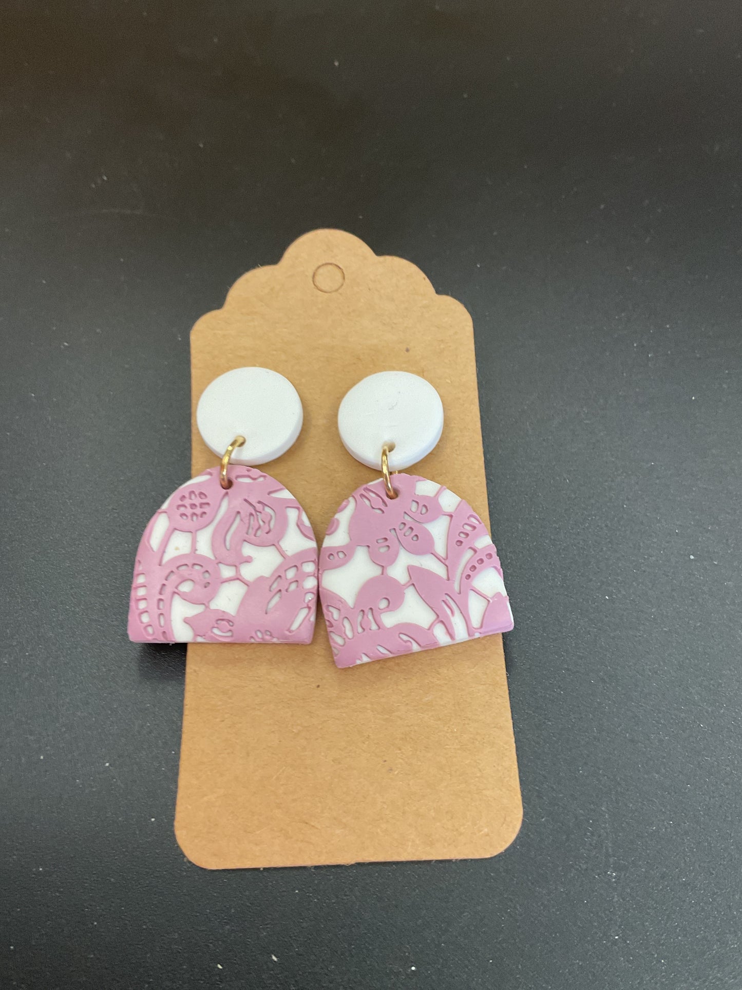 Wild soul clay earring