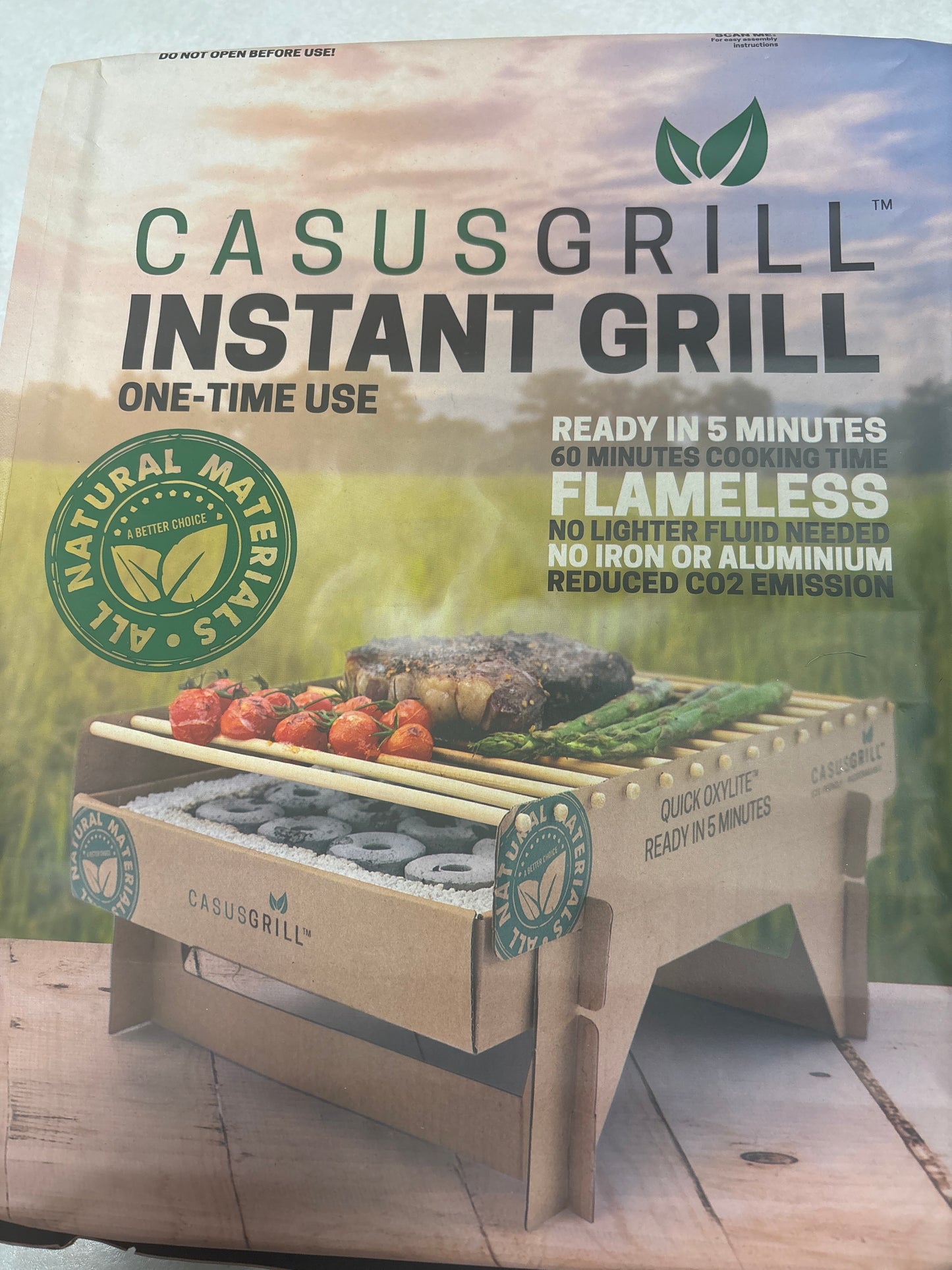 Instant grill