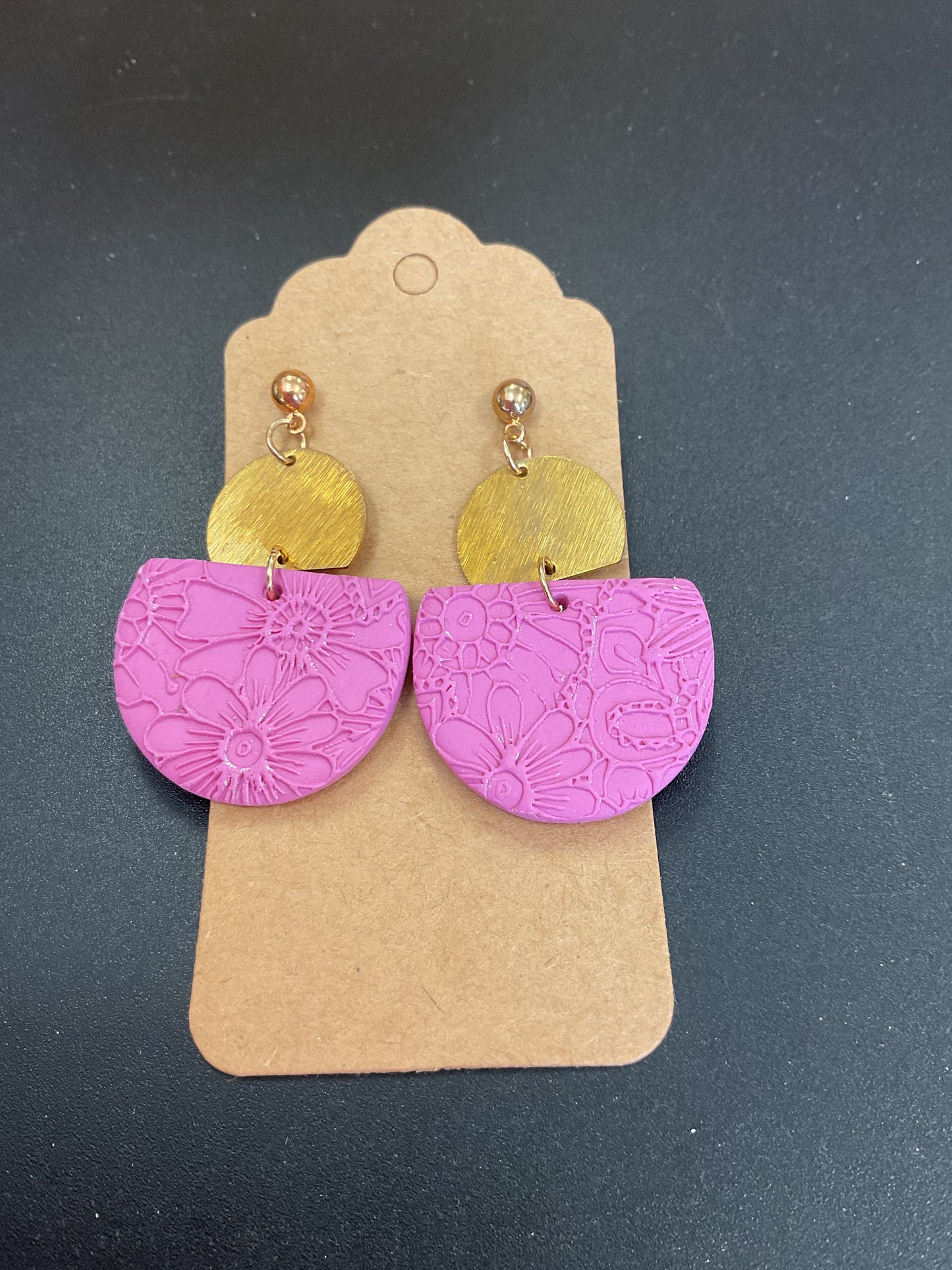 Wild soul clay earring
