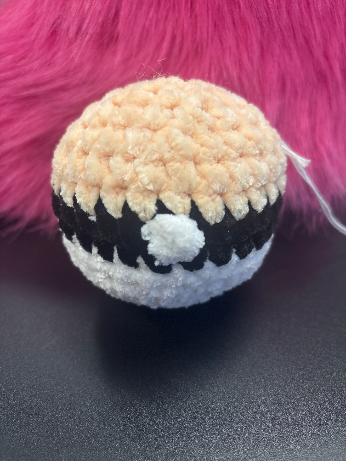 Crochet poke ball