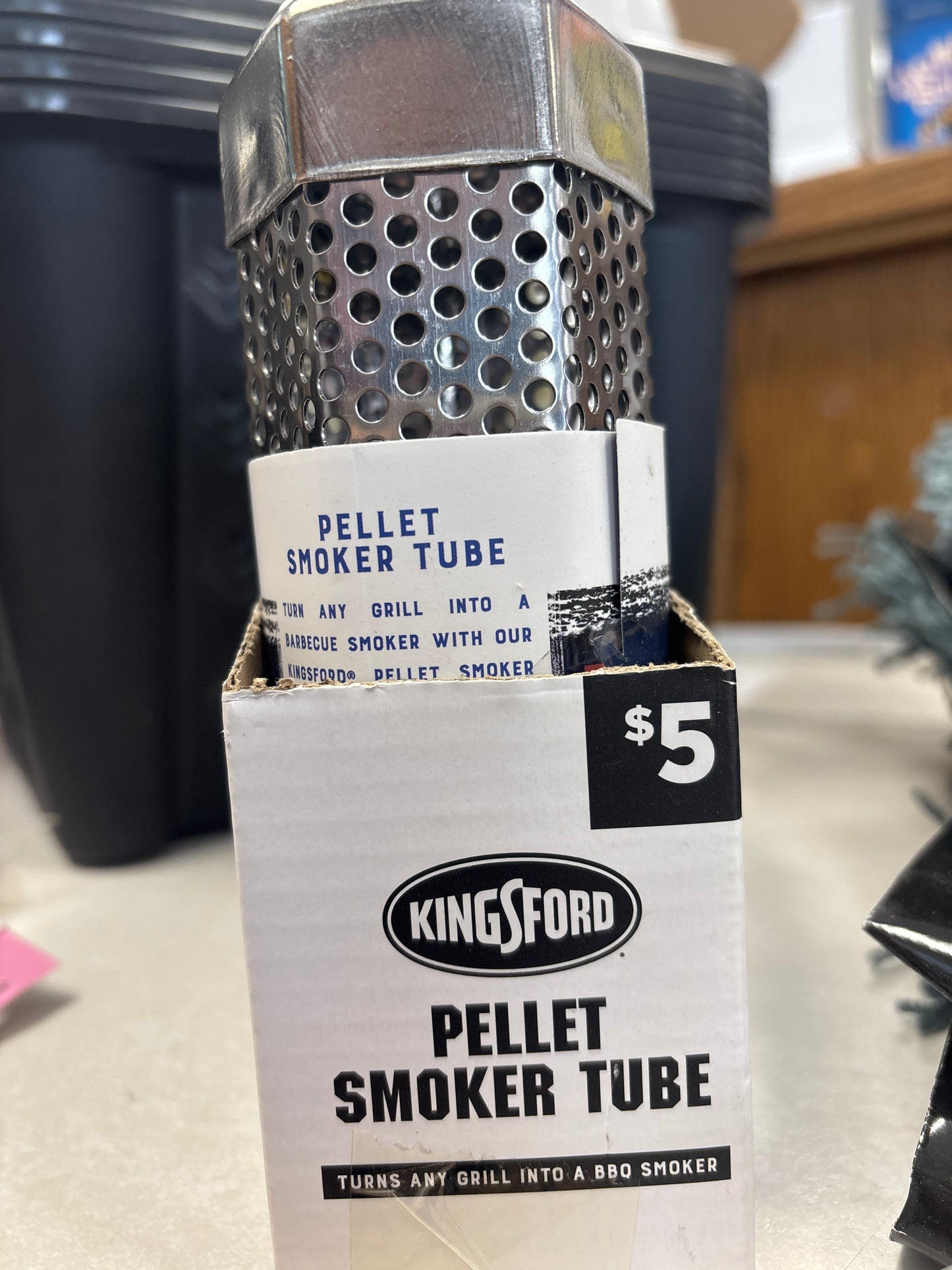 Pellet smoker tube