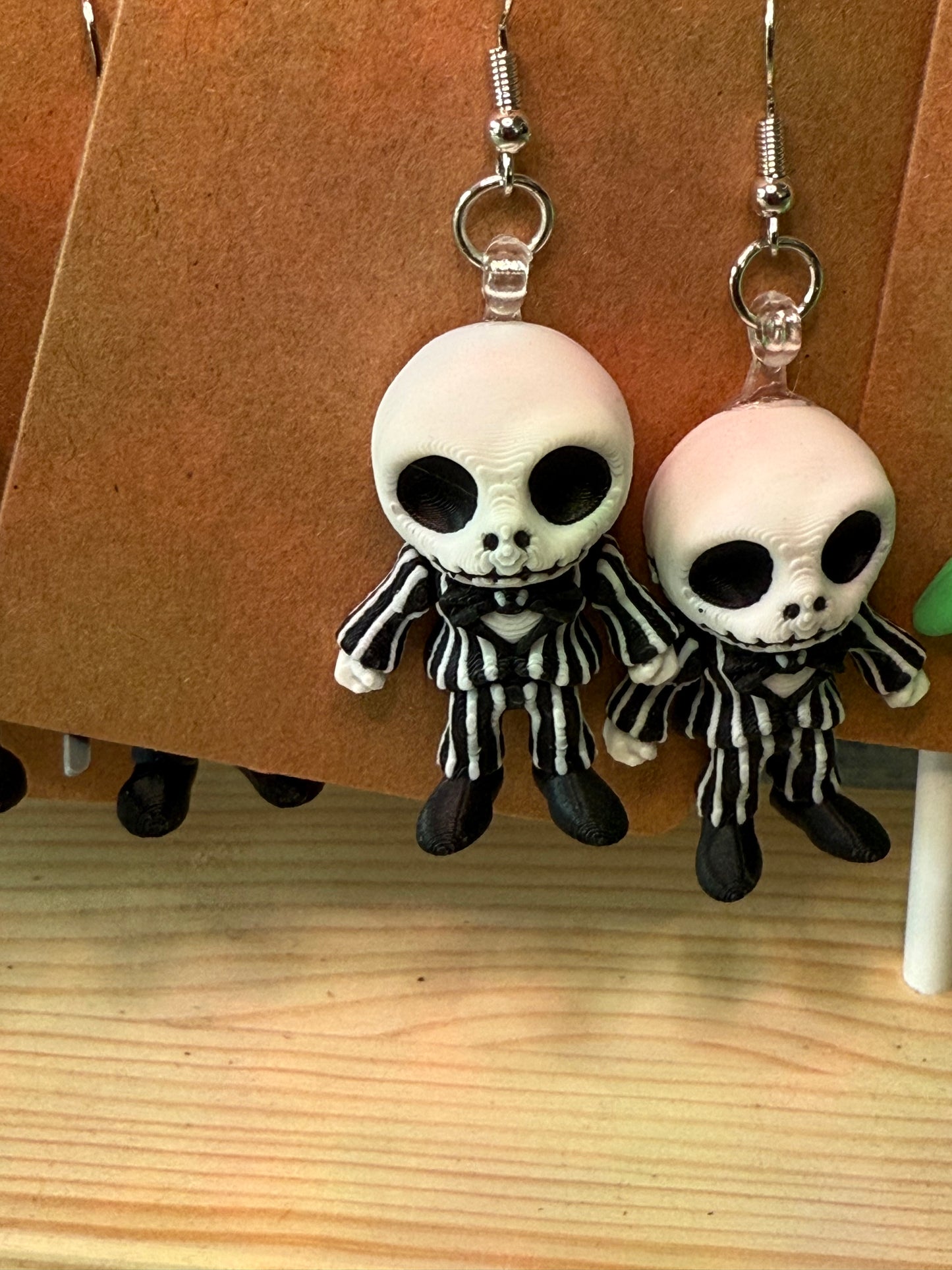 Horror guys earrings