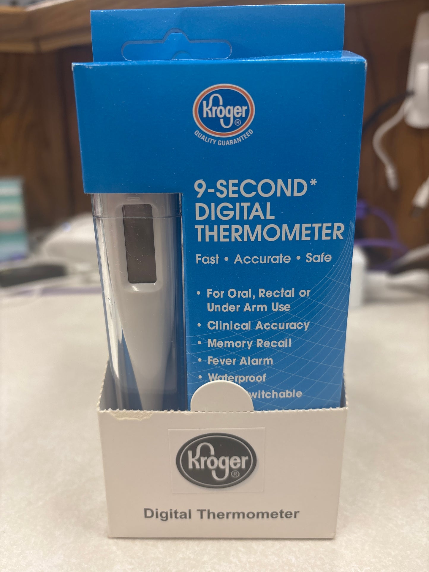 Kroger 9 second digital thermometer