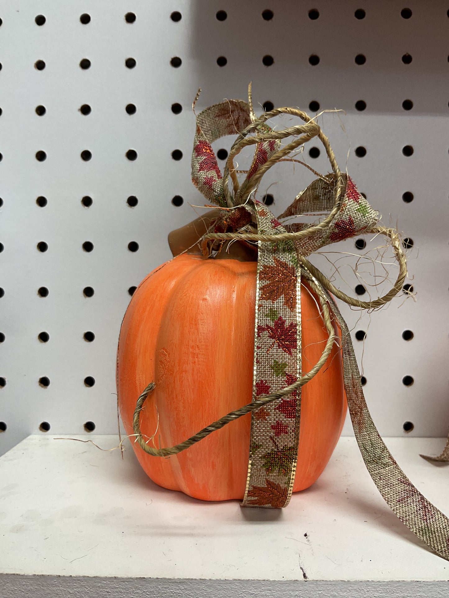 Hand painted ceramic pumpkins