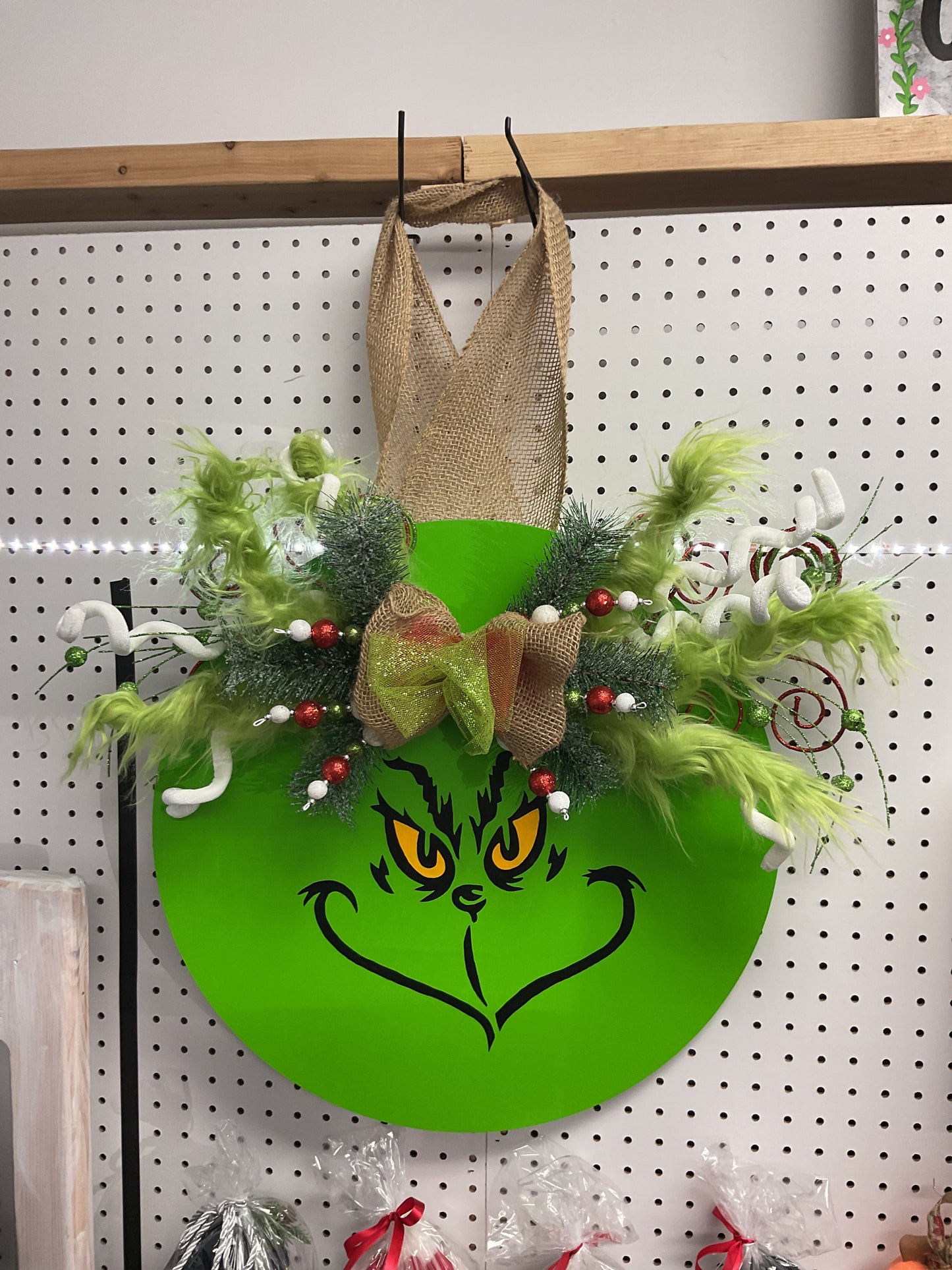 Christmas door hanger