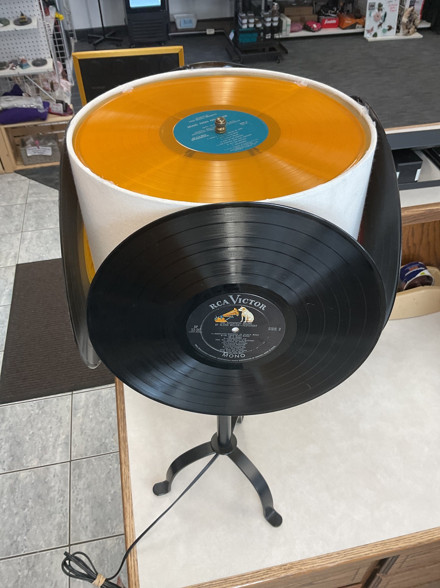Record lamp