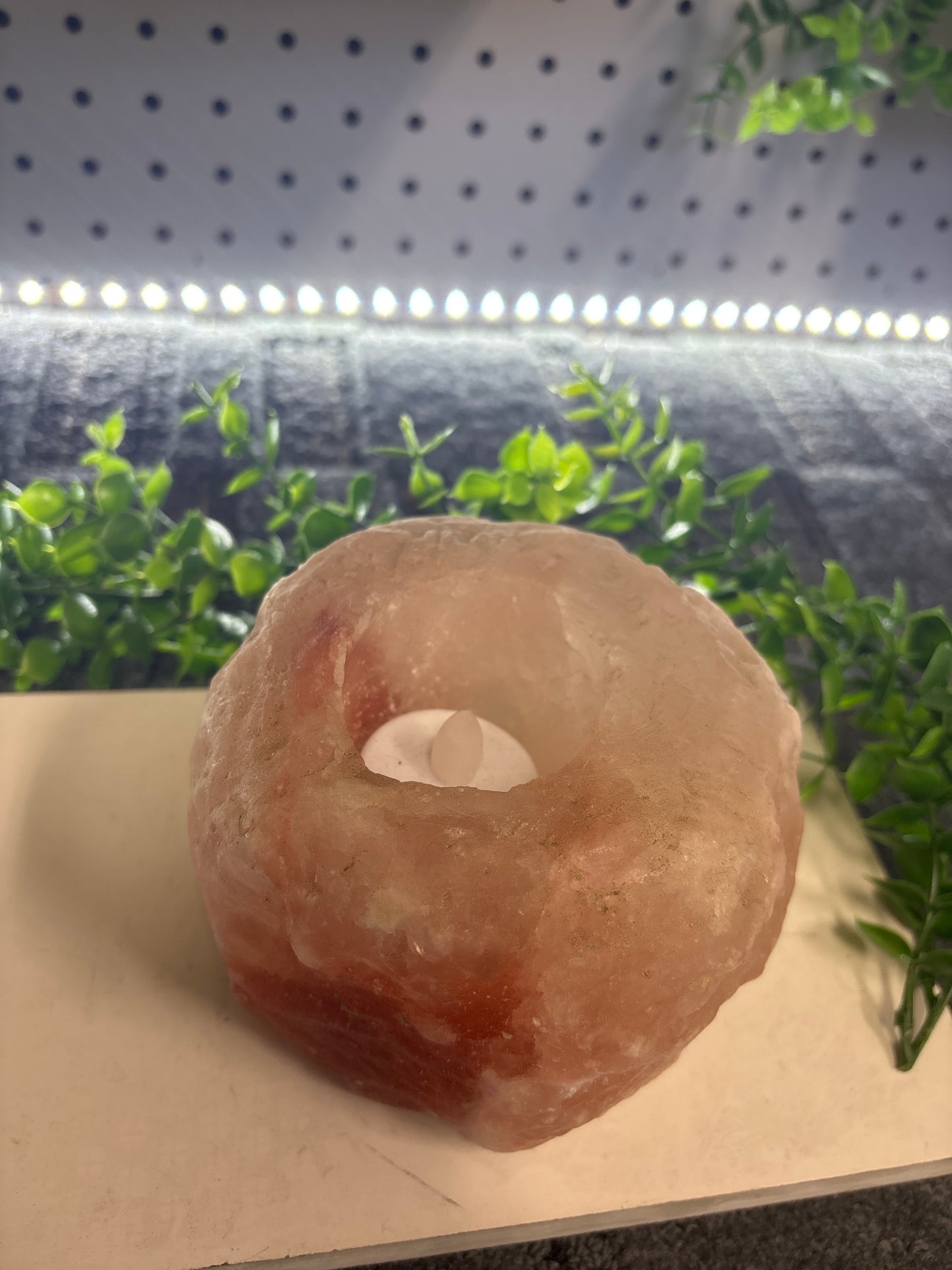 Himalayan Salt Candle Holder