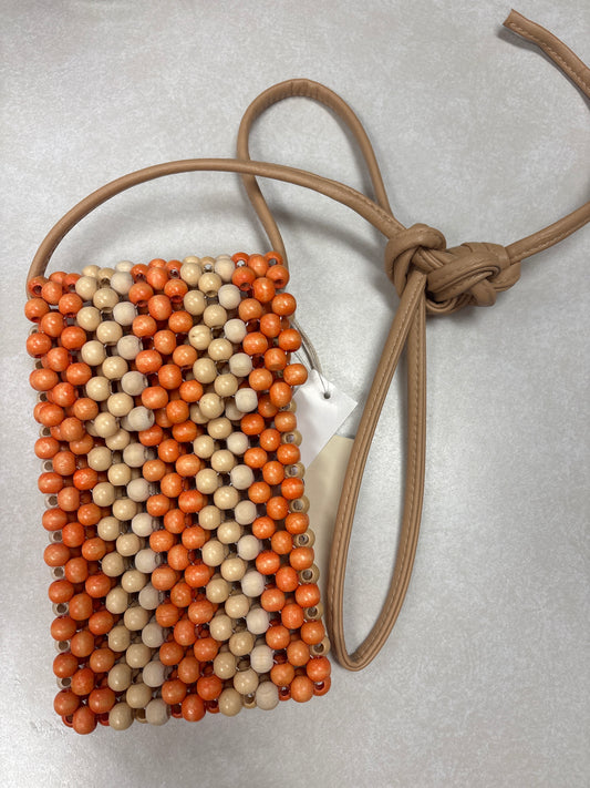 Beaded purse phone holder