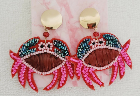Crab Earrings