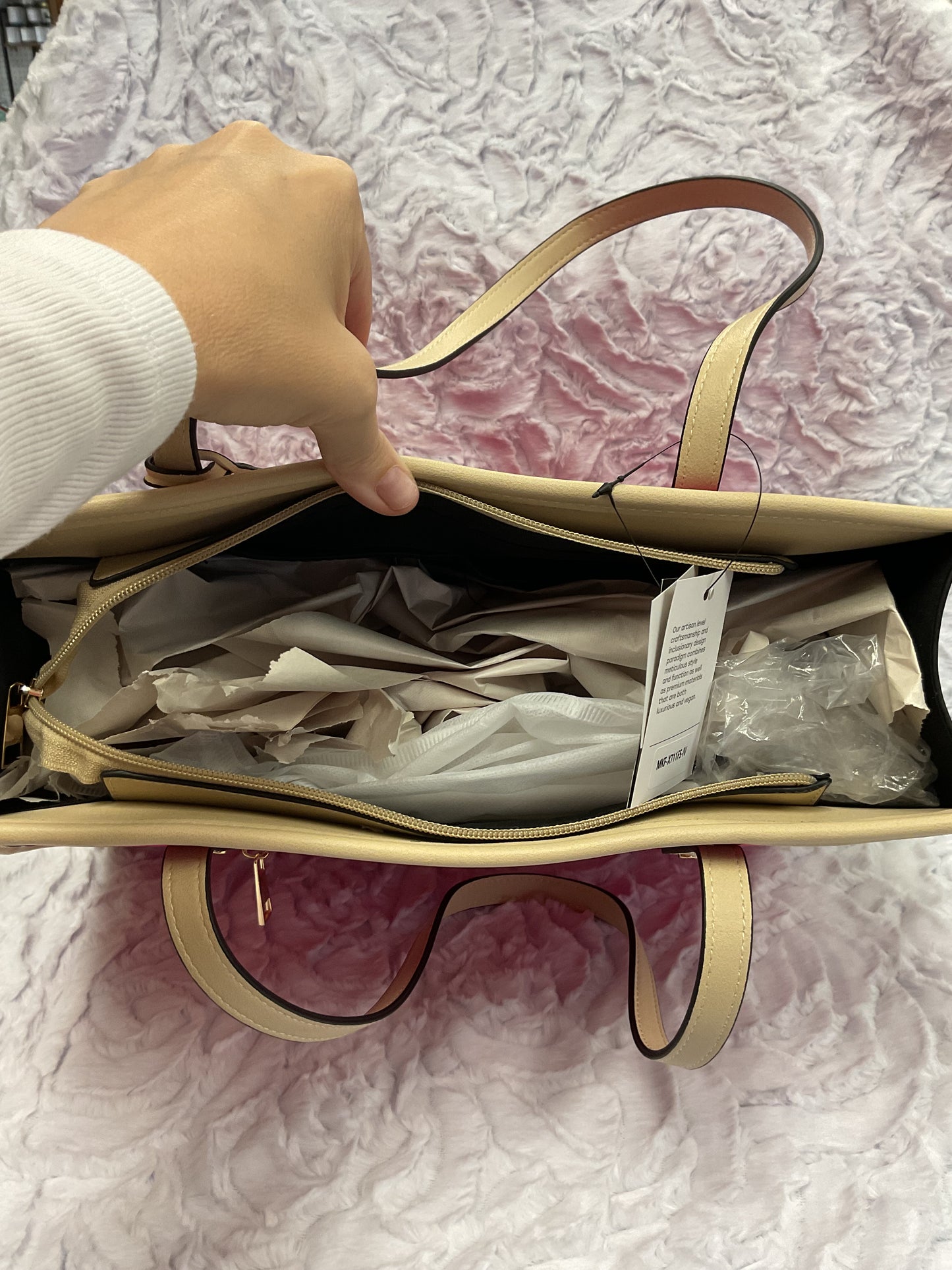 Mia K Large Tote Bag