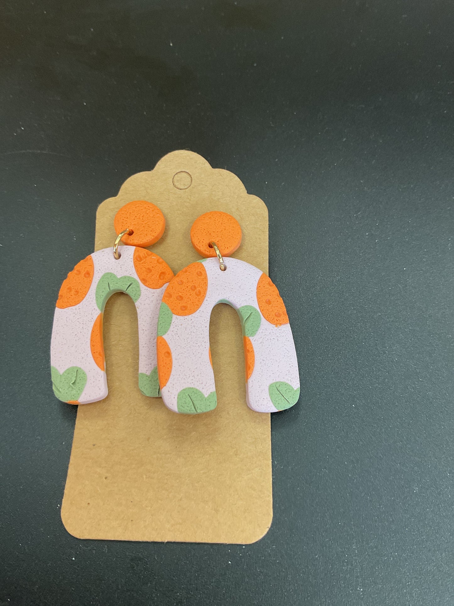 Wild soul clay earring