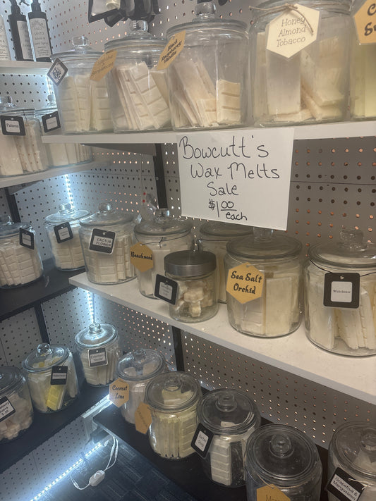 Bowcutts wax sale $1