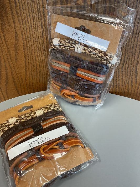 Leather bracelets