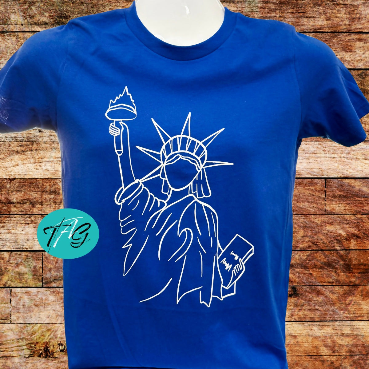 Lady Liberty Youth tshirt