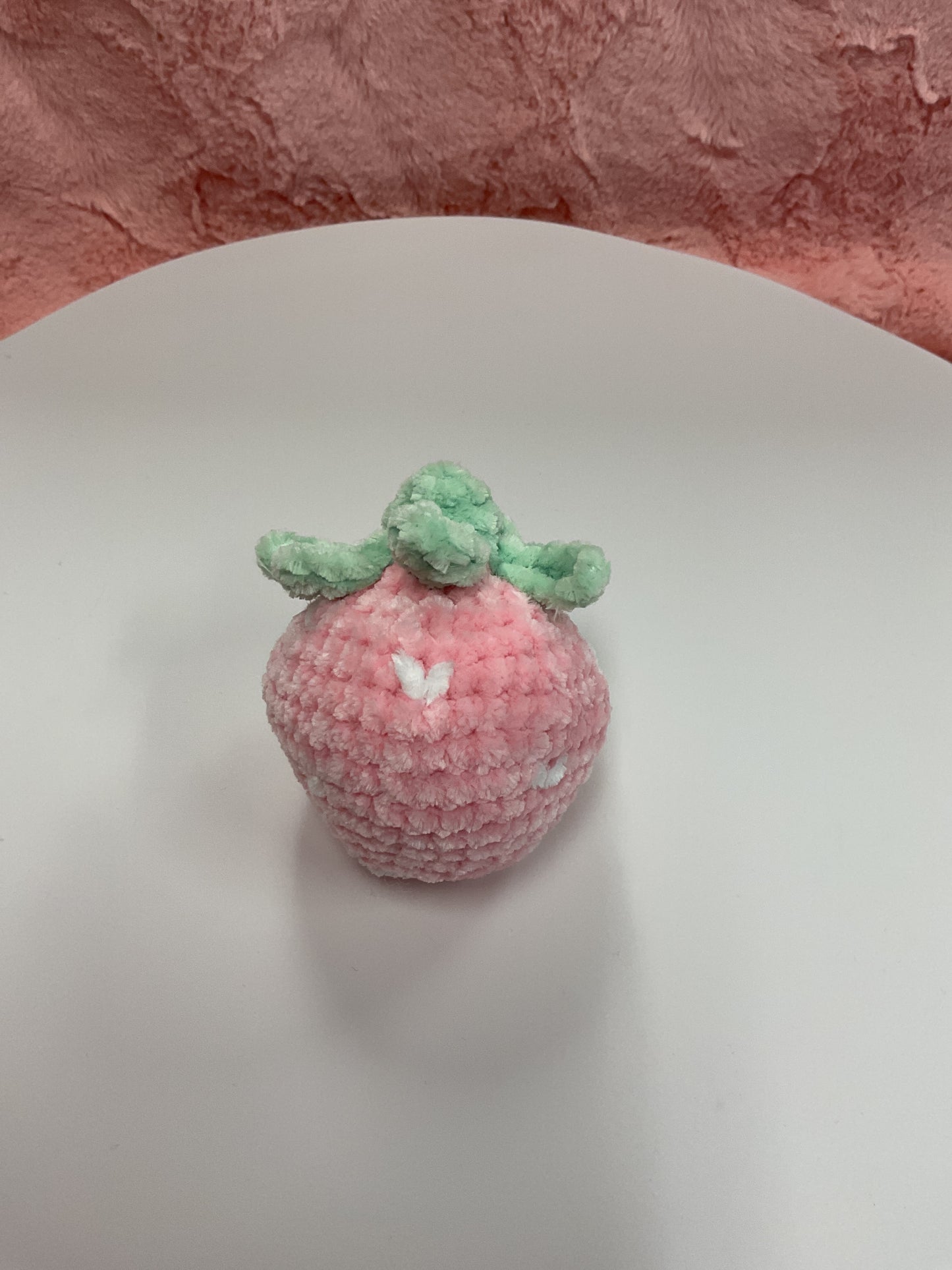 Crochet strawberry
