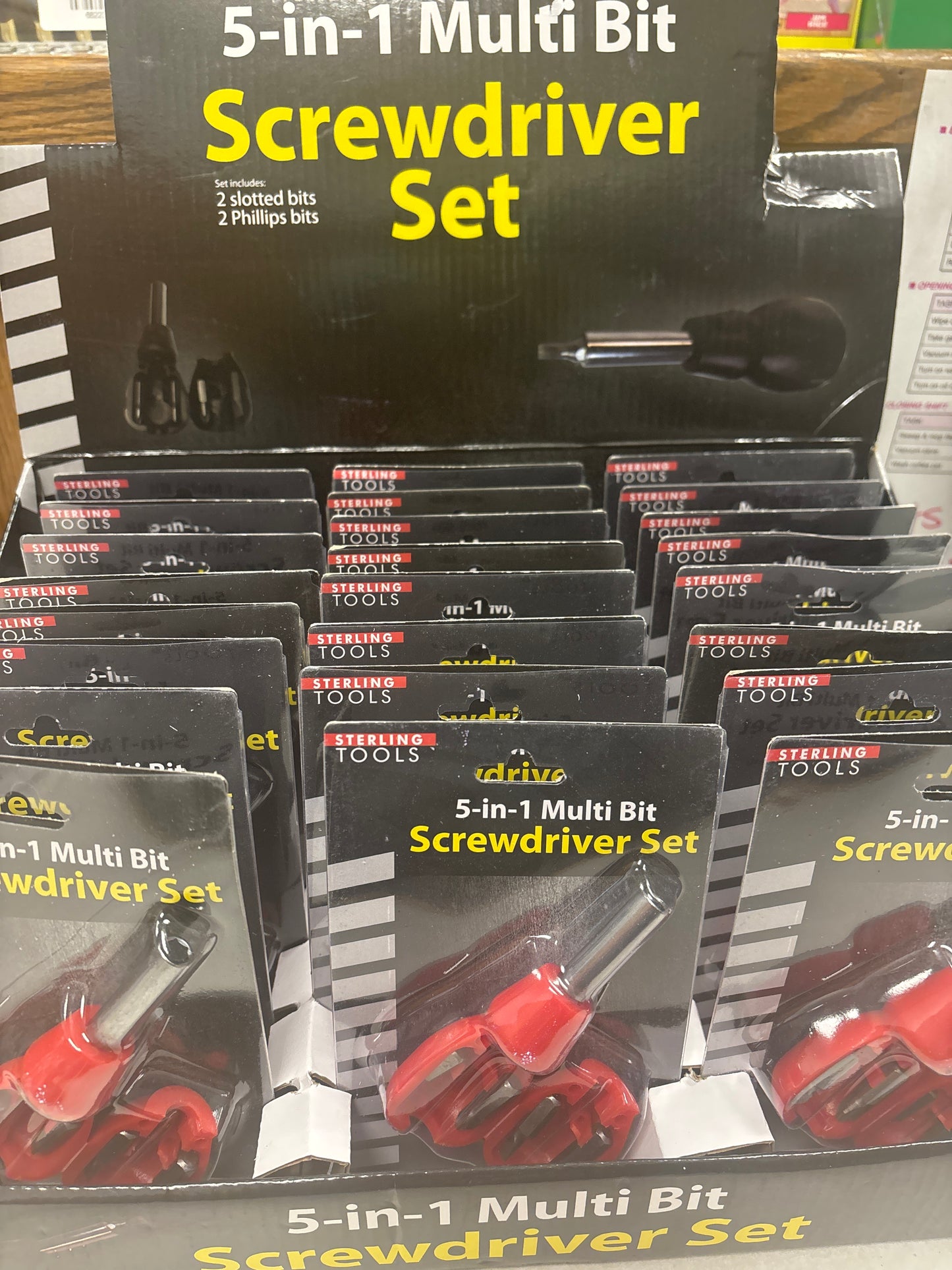 5 in 1 screwdriver set
