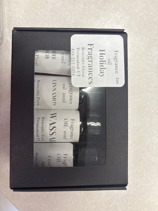 Fragrance oil Holiday set