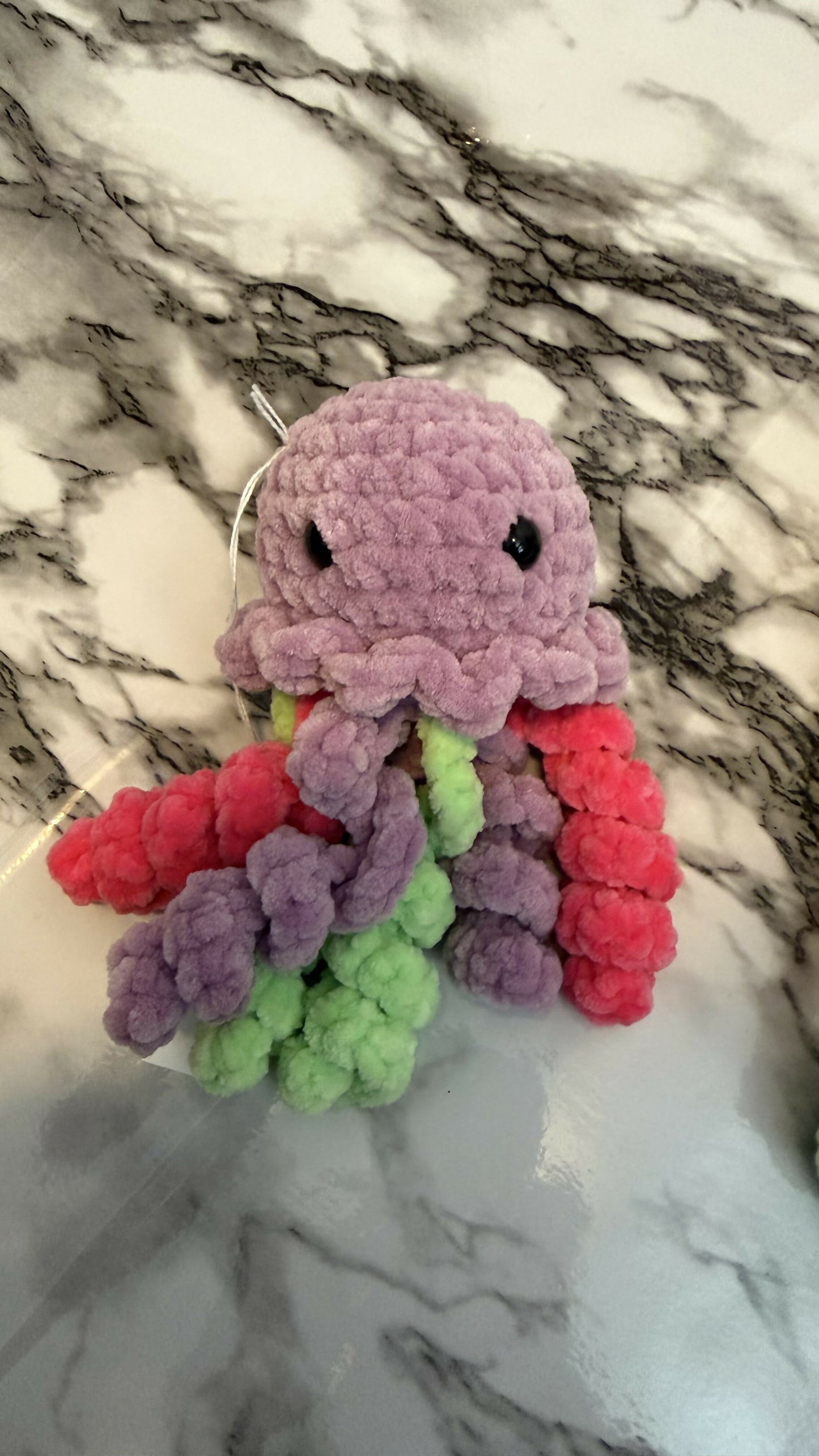 Crochet jelly fish