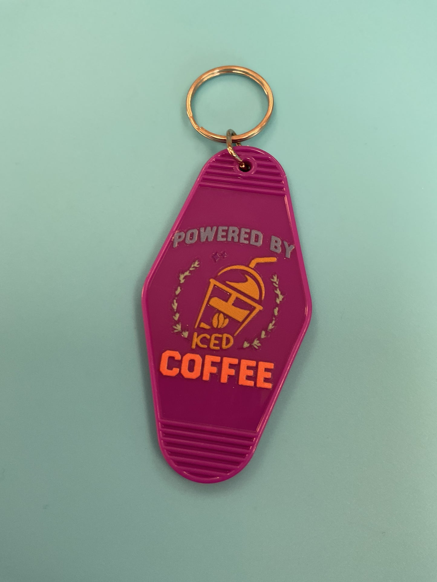 Motel keychain