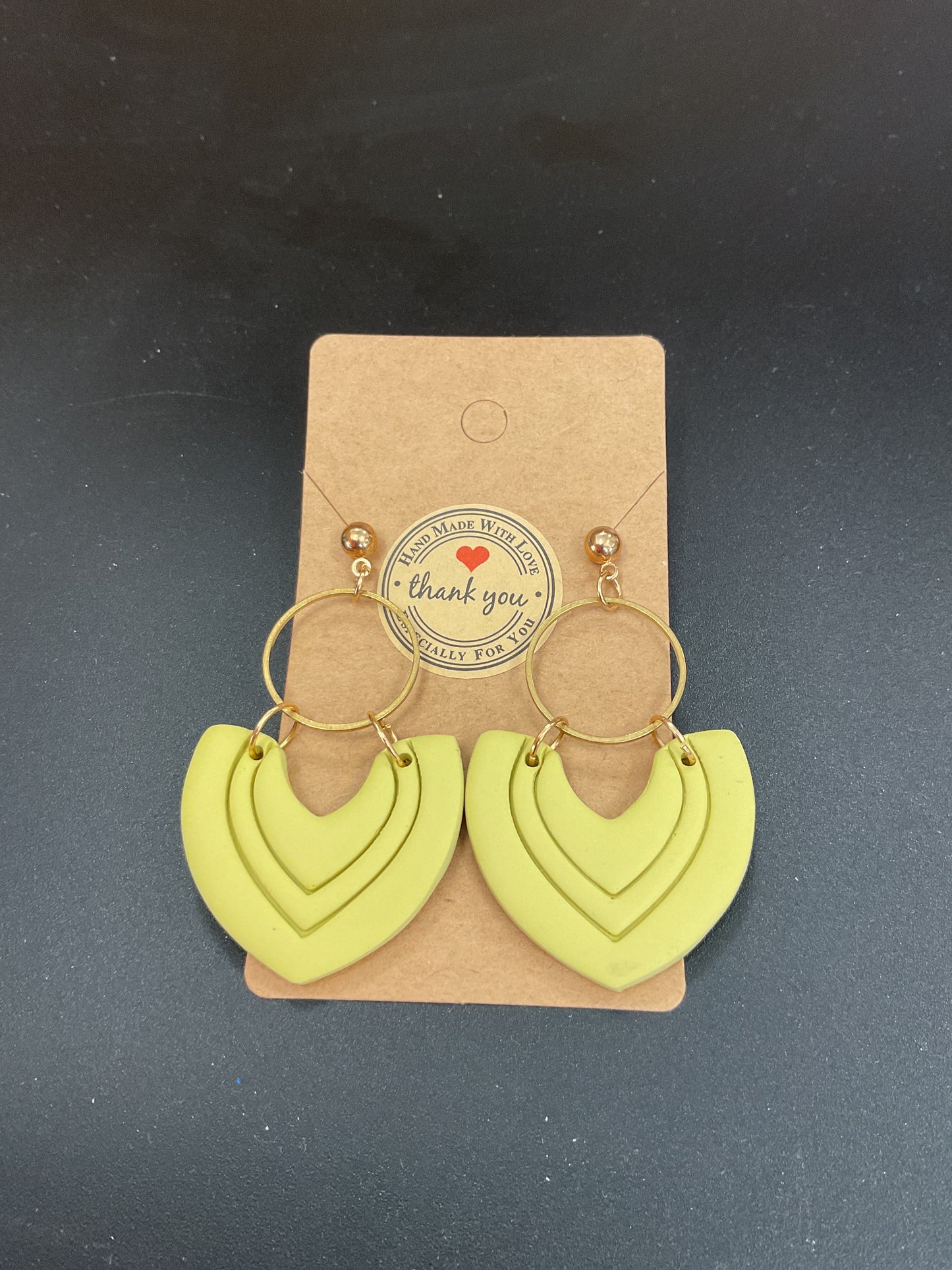 Wild soul clay earring