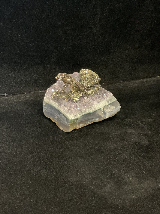 Amethyst/Pyrite Miner