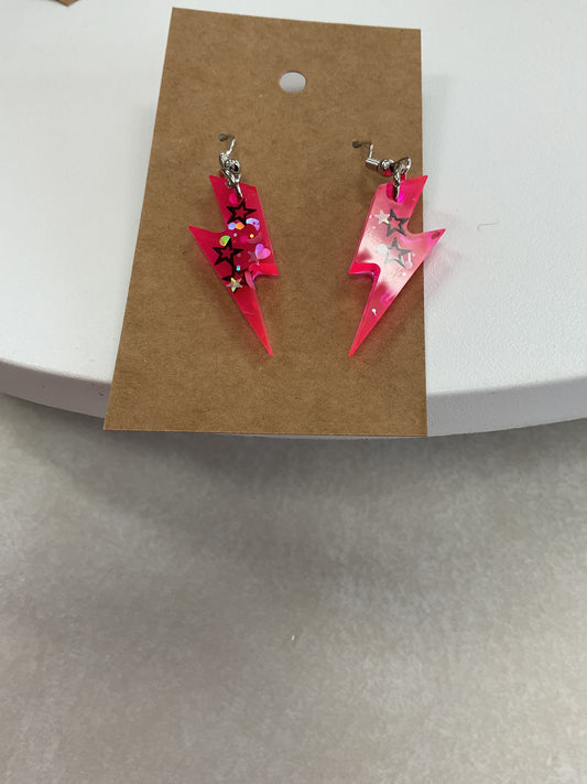 MJ colorful resin jewelry
