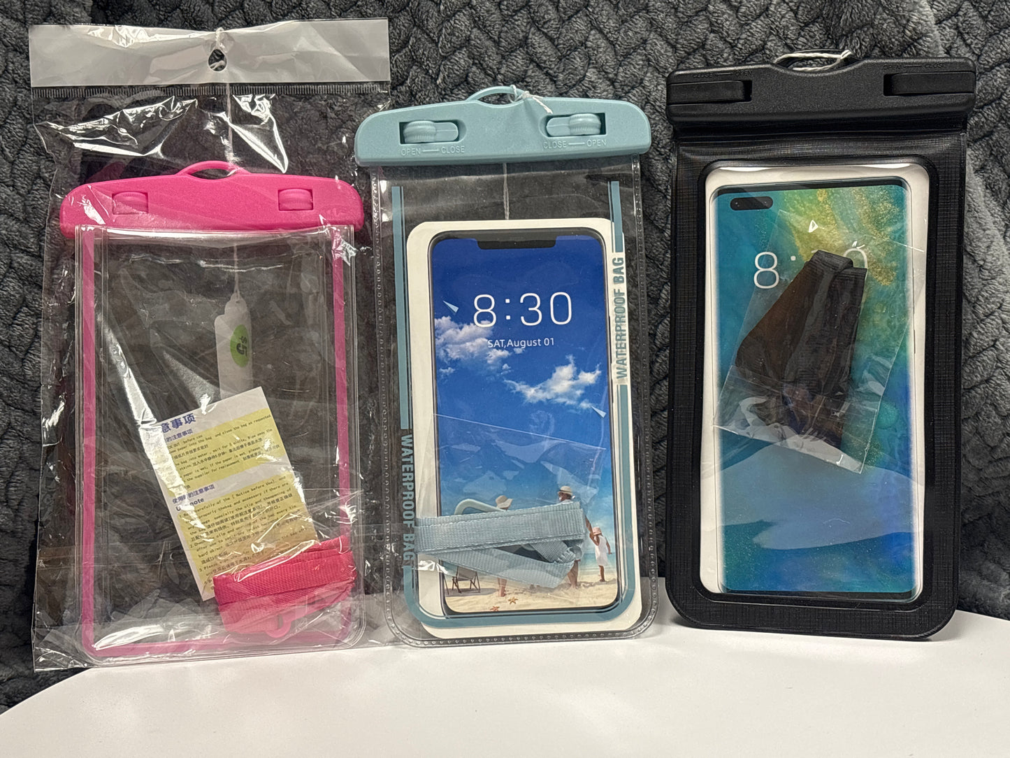 Single pack waterproof pouch