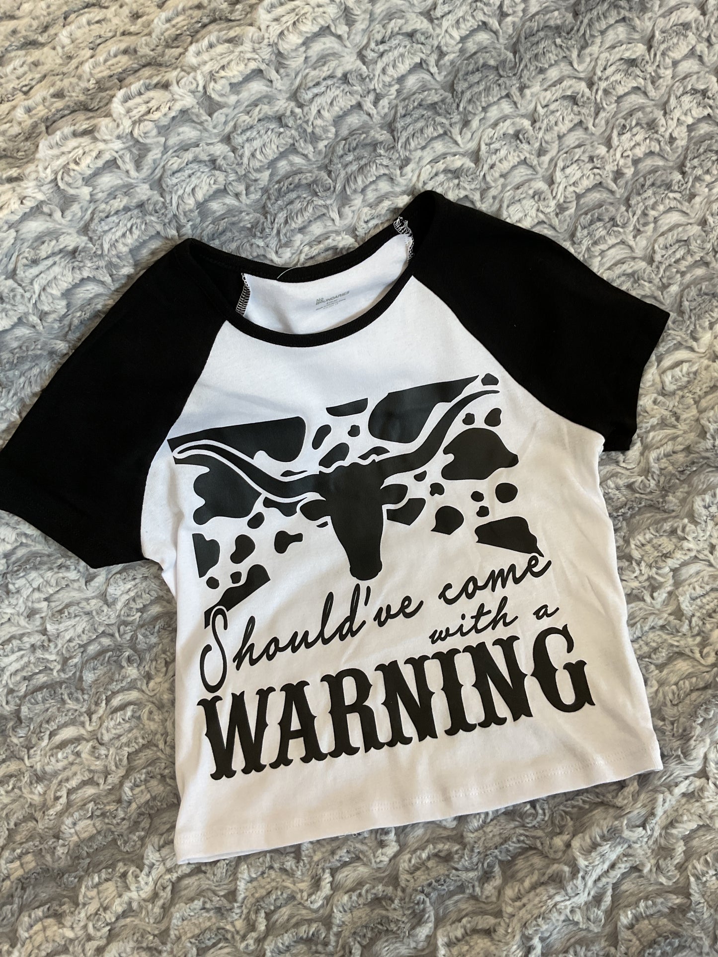 Warning crop