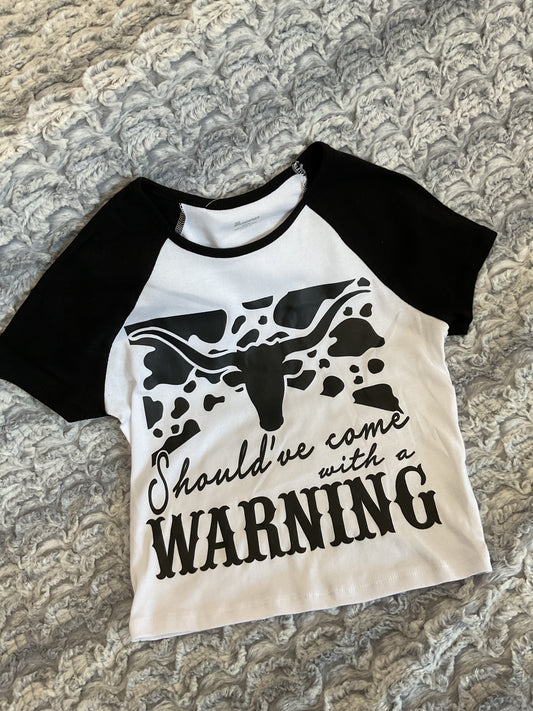 Warning crop