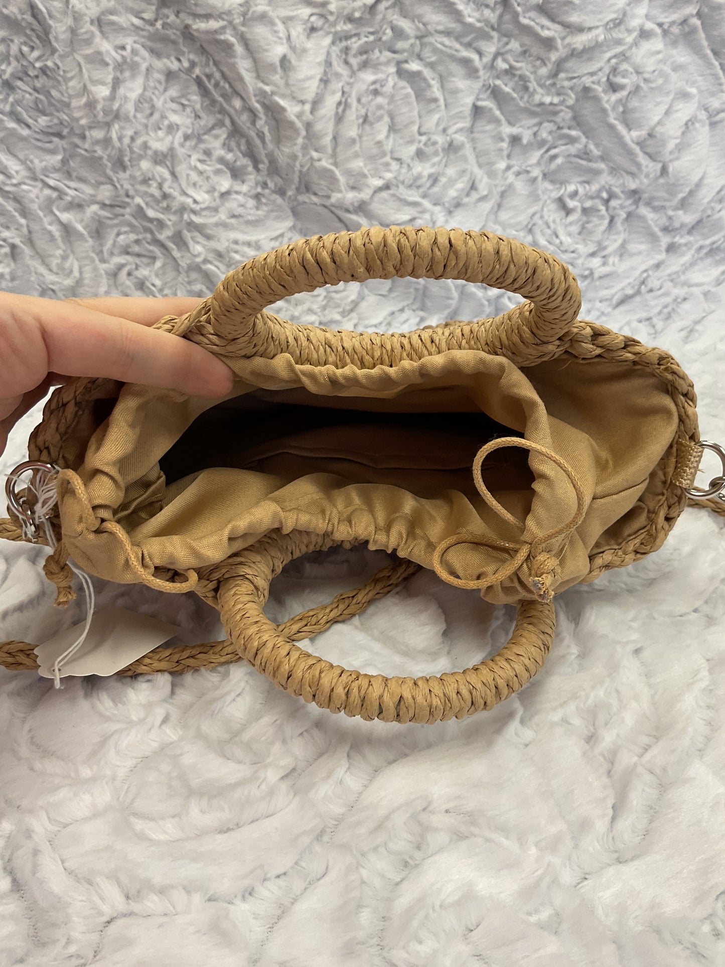 Straw Clutch Bag