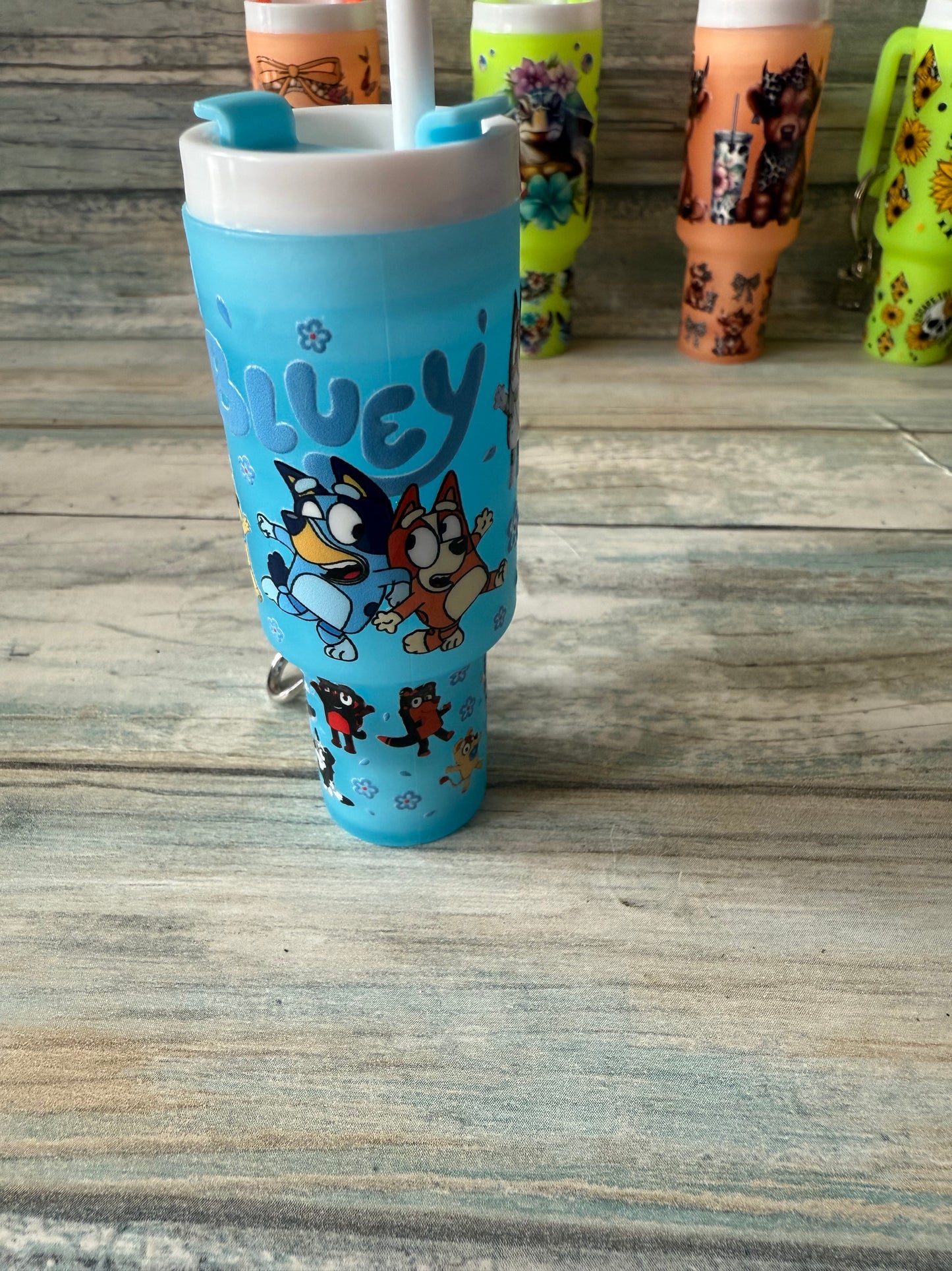 Mini Stanley keychain w/ chapstick