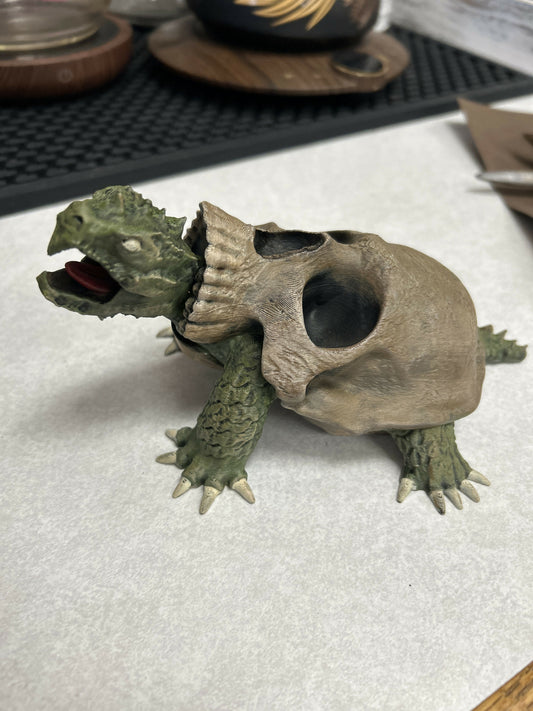 Tortoise Skull Figure