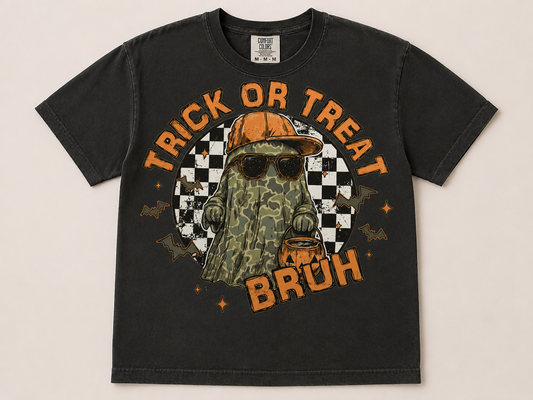 Trick or Treat Bruh Youth Tee