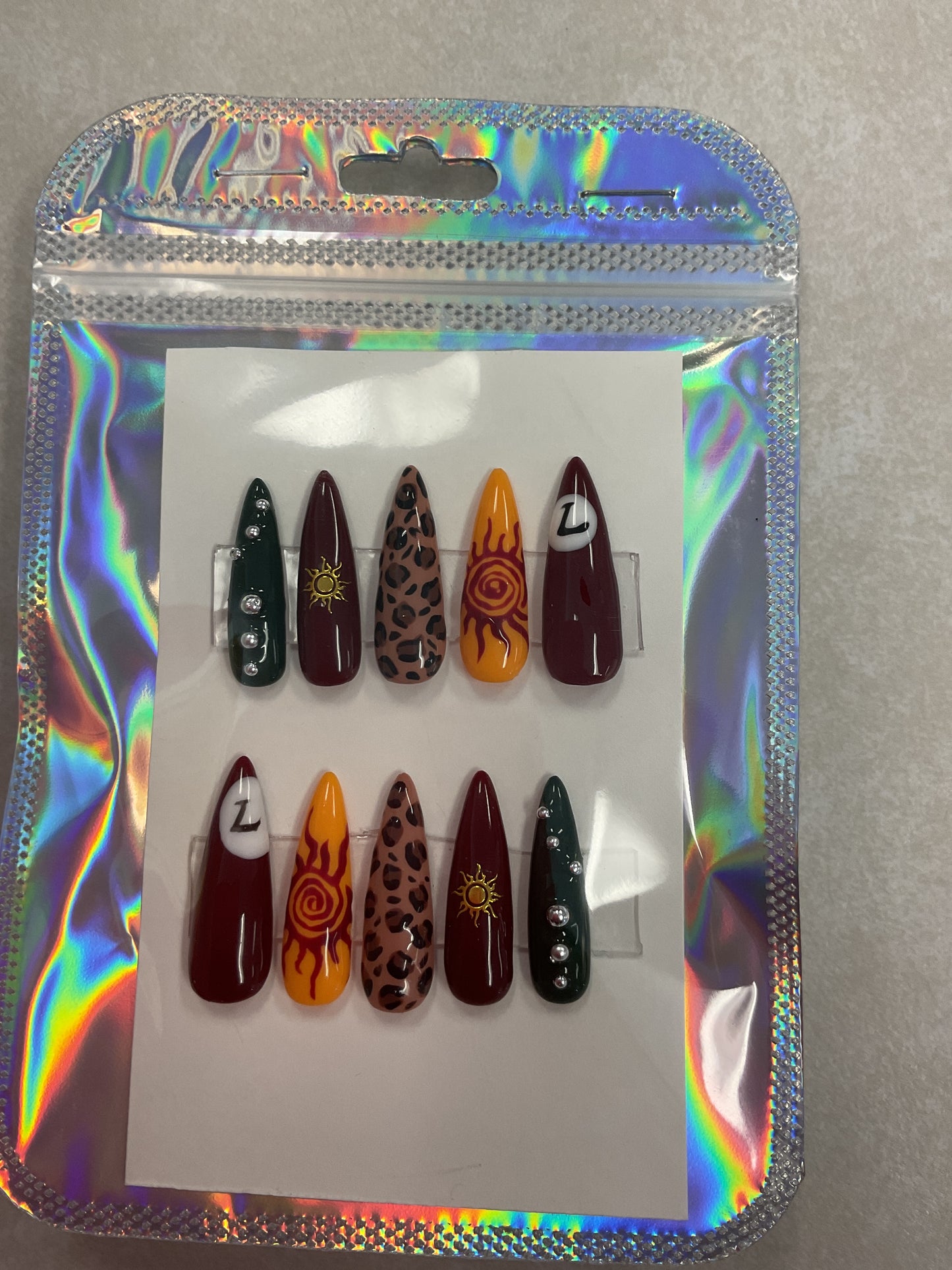 Wild Soul nail art