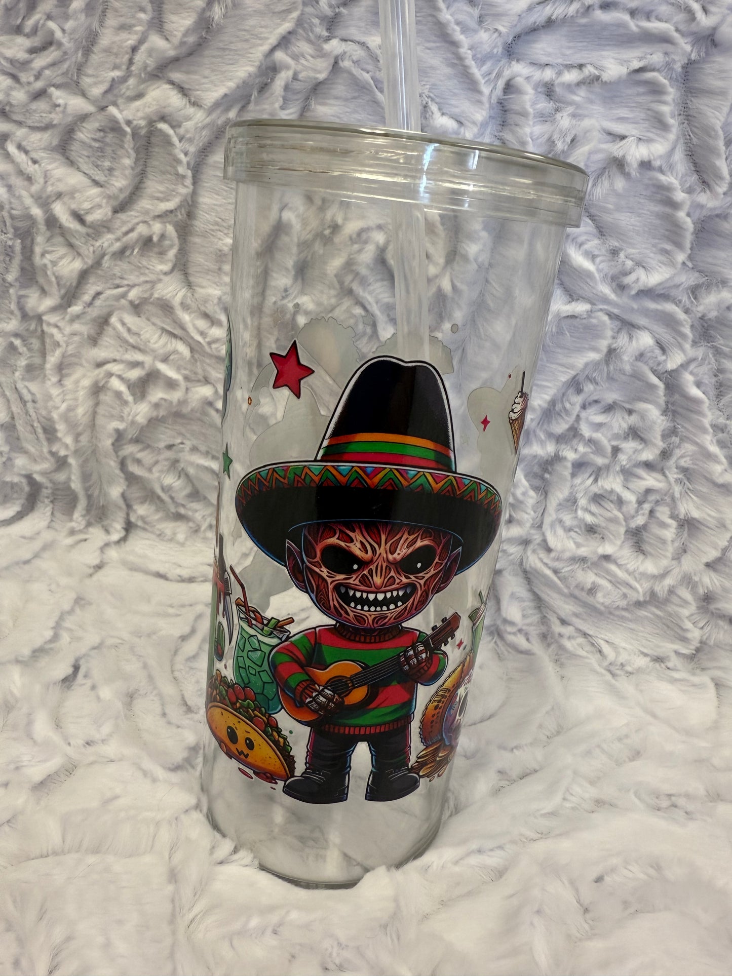 16 oz creepy guys