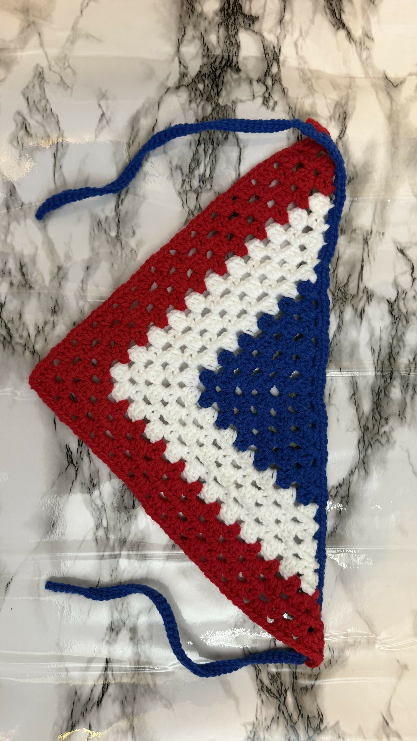 Crochet bandanna